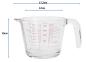 Preview: Messbecher bis 500ml aus hitzebeständigem Glas